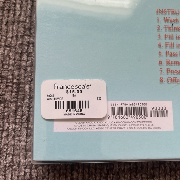 Fill in the Blanks Book Advice, Wishes, Thoughts for Marriage - Picture 3 of 5